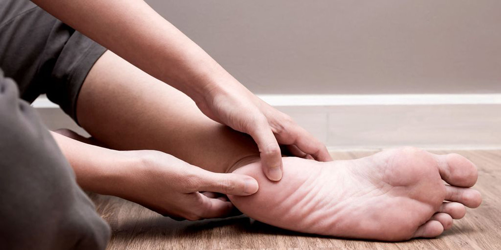 sore skin on heel of foot