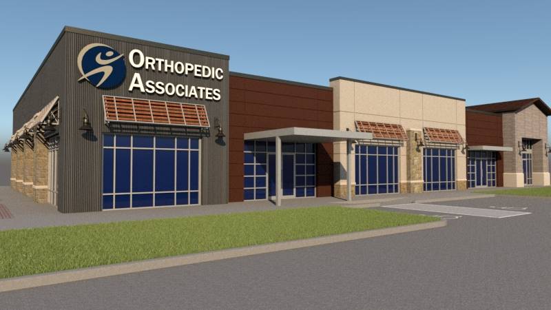 Rendering of Orthopedic Associates in Northlake , TX Coming in Fall of 2021